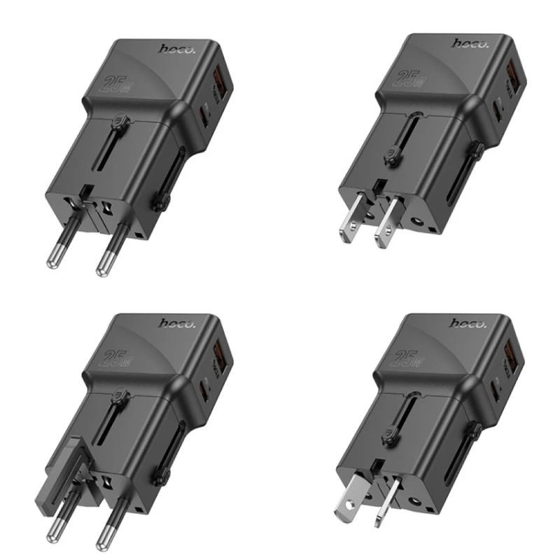 AC24 Mini PD25W+QC3.0 universal travel charger set(C to C)