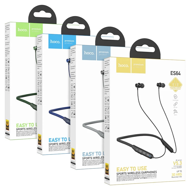 ES64 Easy Sound sports BT earphones - Thumbnail 8