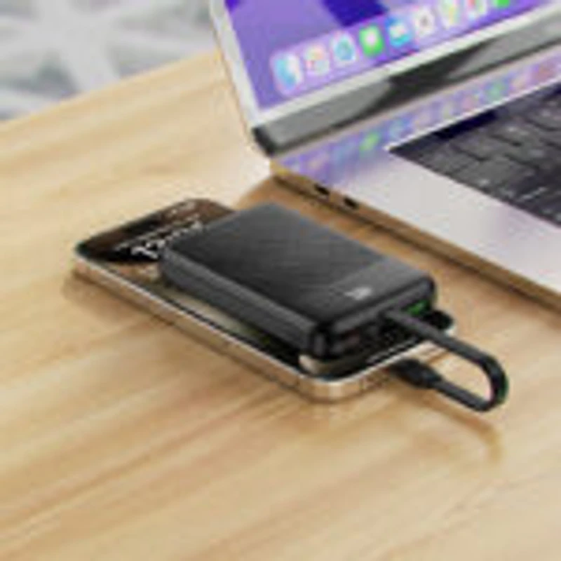 M13-10000 PD22.5W power bank with cable - Thumbnail 5