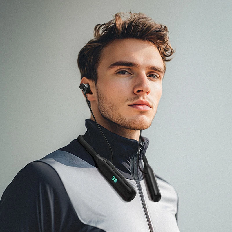 N4 neck hanging wireless earphones - Thumbnail 5