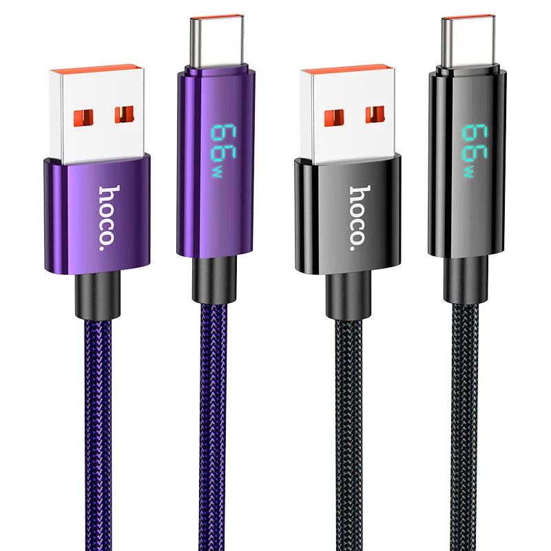 U125 Benefit 5A charging data cable with display Type-C - Thumbnail 5