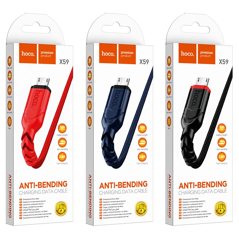 X59 Victory charging data cable for Micro - Thumbnail 3