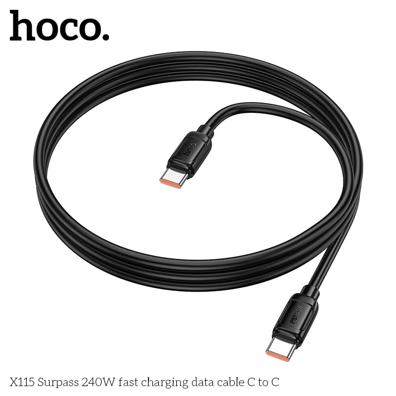 X115 Surpass 240W fast charging data cable C to C - Thumbnail 5