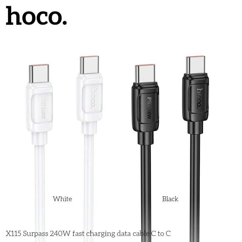 X115 Surpass 240W fast charging data cable C to C - Thumbnail 6