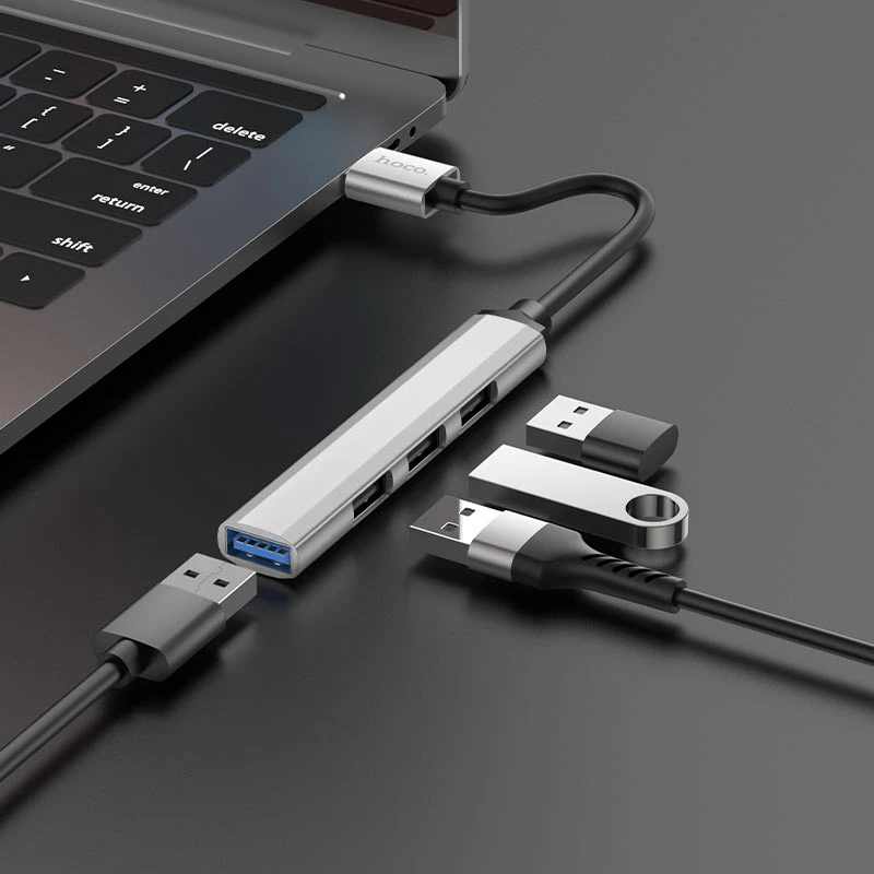 HB26 4 in 1 adapter(USB to USB3.0+USB2.0*3) - Thumbnail 5