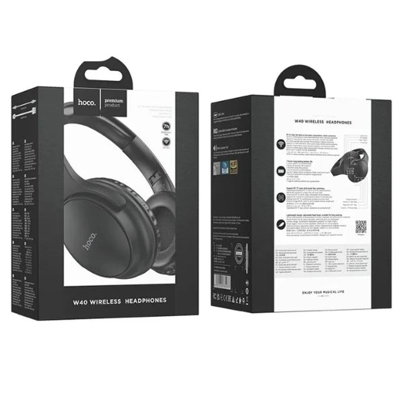 HOCO W40 Stereo Sports Bluetooth 5.3 Wireless Headphones