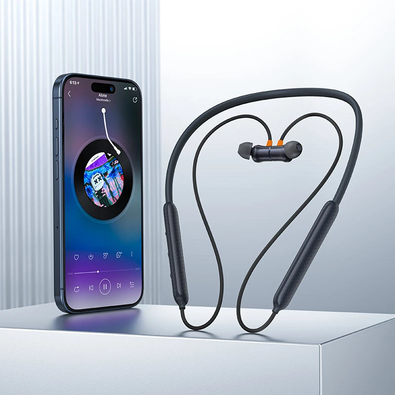 N2 neck hanging call noise reduction wireless earphones - Thumbnail 5