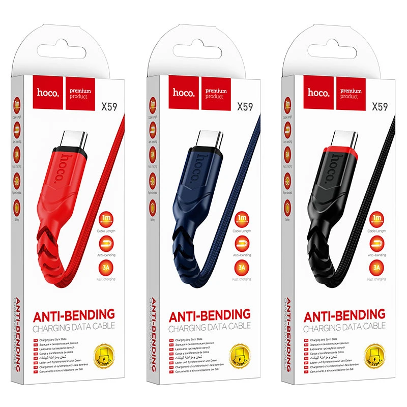 X59 Victory charging data cable for Type-C - Thumbnail 6