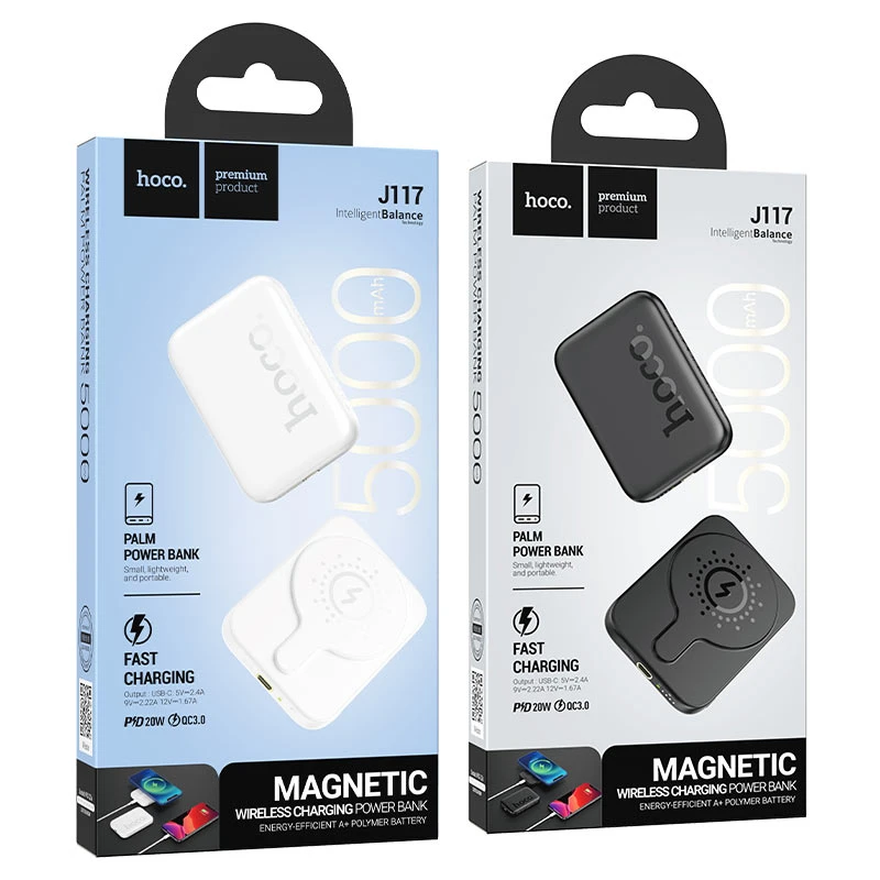 J117 Esteem PD20W magnetic power bank(5000mAh) - Thumbnail 9