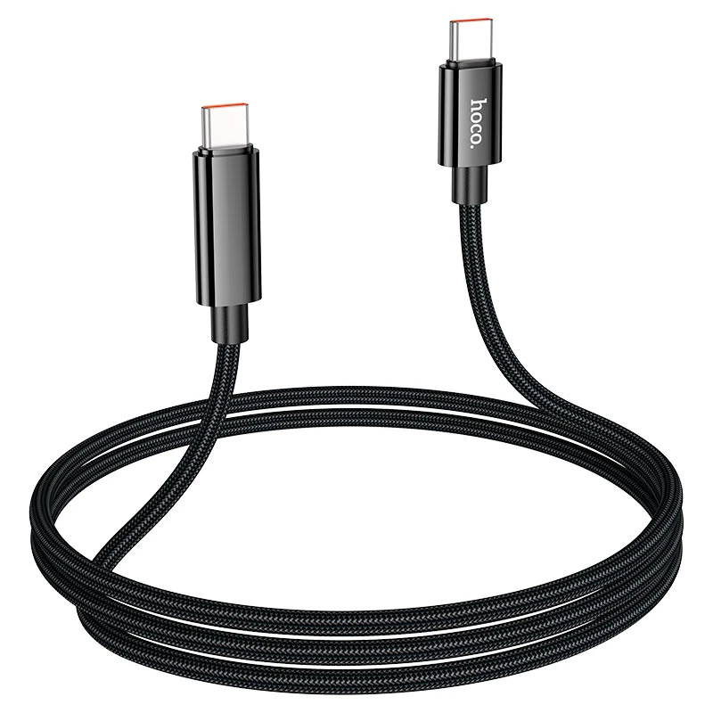 U125 Benefit 100W charging data cable with display Type-C to Type-C - Thumbnail 4