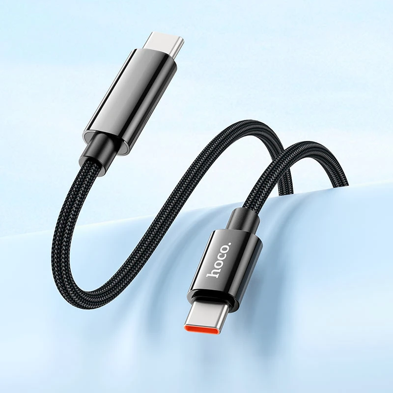 U125 Benefit 100W charging data cable with display Type-C to Type-C - Thumbnail 7