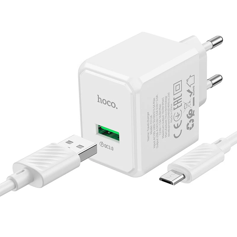 CS12A Ocean single port QC3.0 charger set(Type-C)(EU) - Thumbnail 6