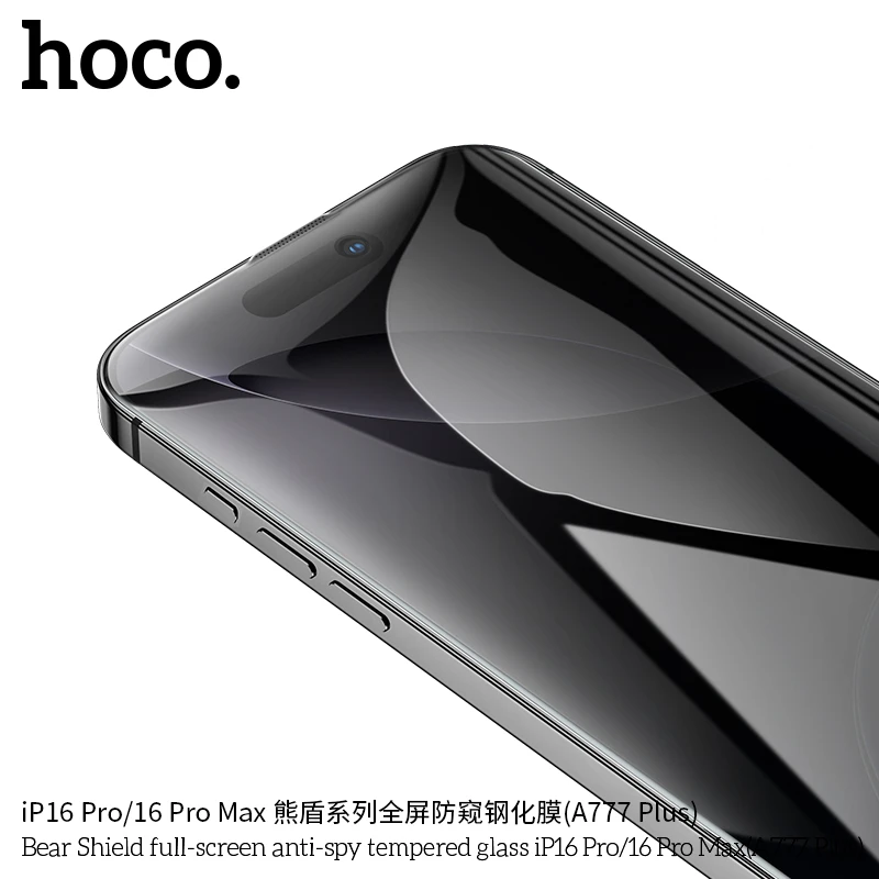 IPhone Bear Shield full-screen anti-spy tempered glass - Thumbnail 6