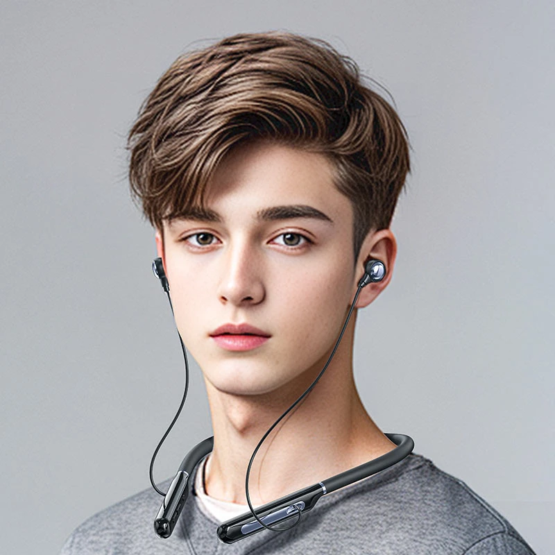 N5 neck hanging wireless earphones - Thumbnail 4