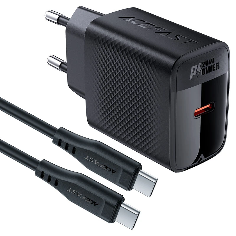 A82 PD20W GaN single USB-C charger set (P5) (EU) - Thumbnail 5