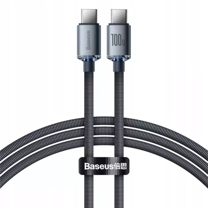 Baseus USB-C Type-C 100W  Quick Charge Cable - Thumbnail 3