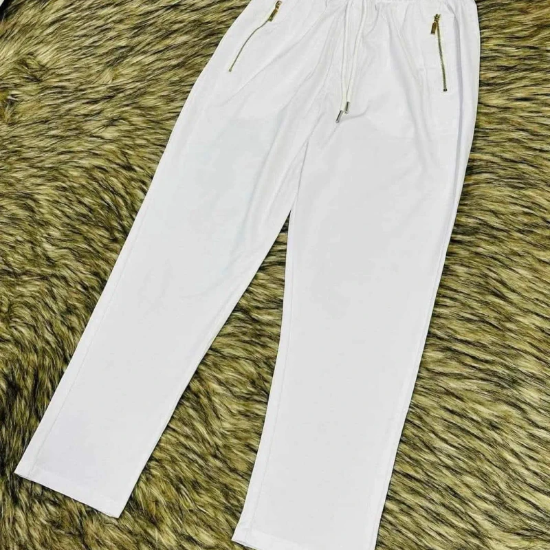 Micro Stitch Semi Narrow 𝐏𝐚𝐲𝐣𝐚𝐦𝐚 - White