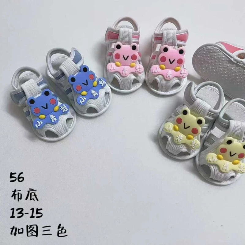 1. Lovely Cartoon Soft Crib Sandals ০-১২মাস ফ্রি সাইজ