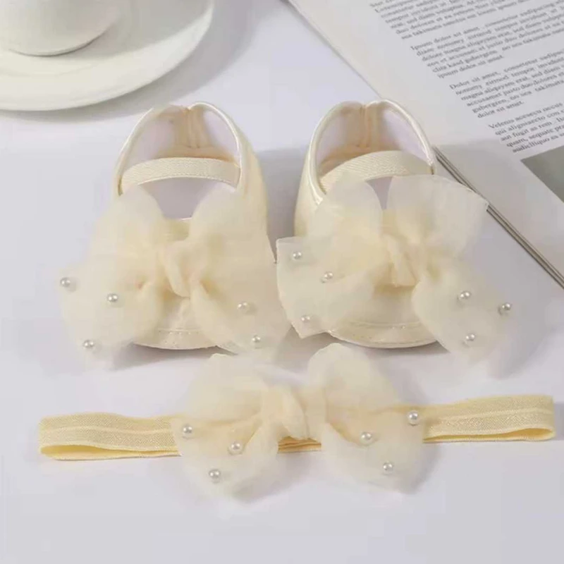 Bow stone with headband ০-১২মাস ফ্রি সাইজ