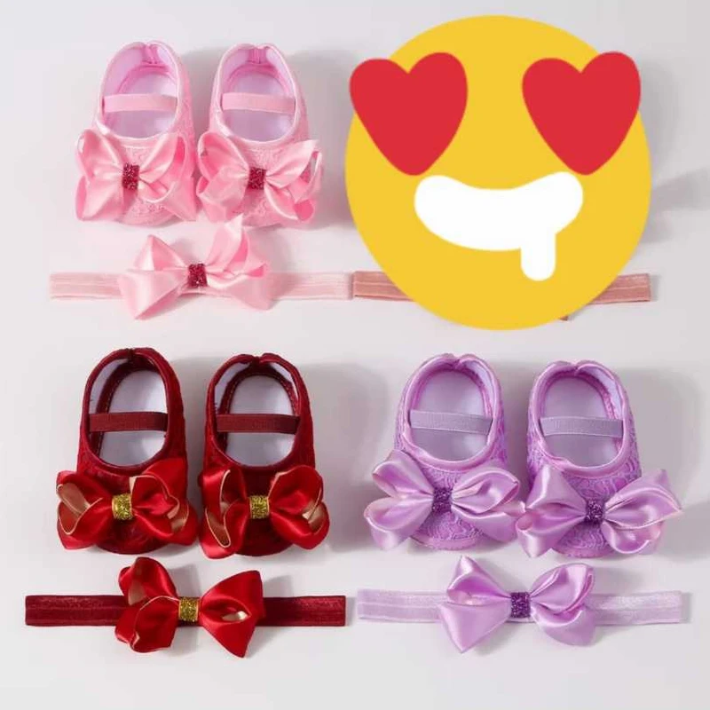 Bow cut Shoes ০-১২মাস ফ্রি সাইজ