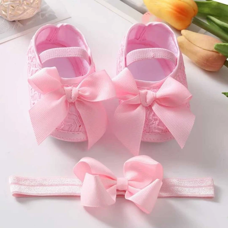 Beauty Queen Shoes Pink ০-১২মাস ফ্রি সাইজ