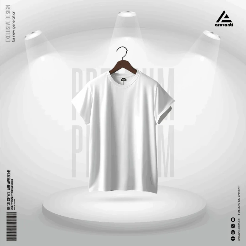 Solid T-Shirt - White