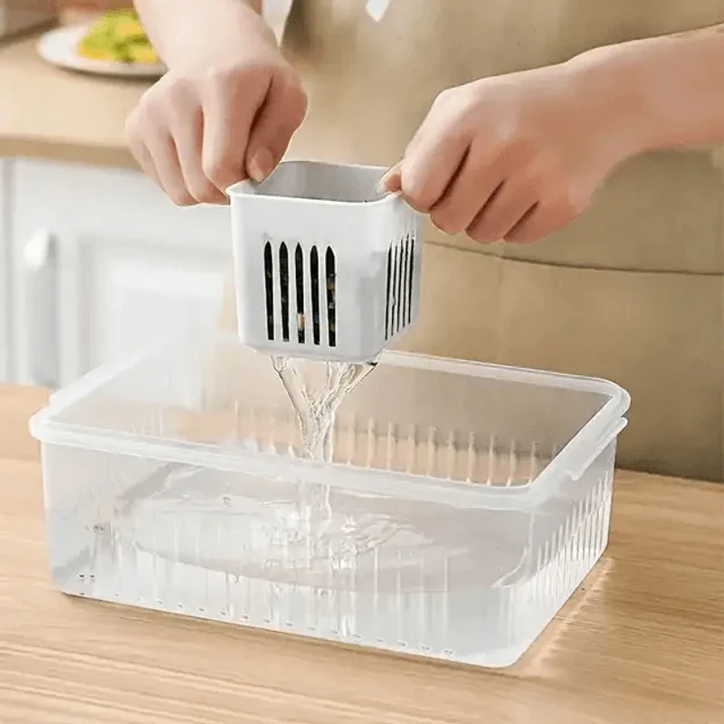 6 Grids Refrigerator Storage Box - Image 3