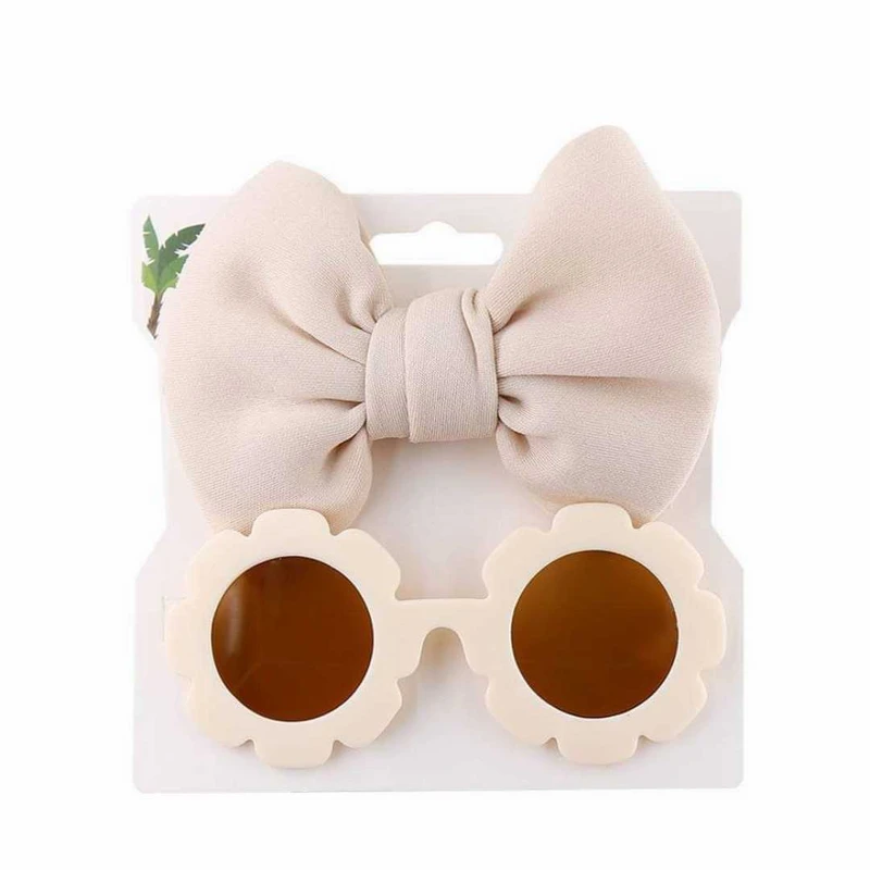8. Baby Sunglasses+Headband Set