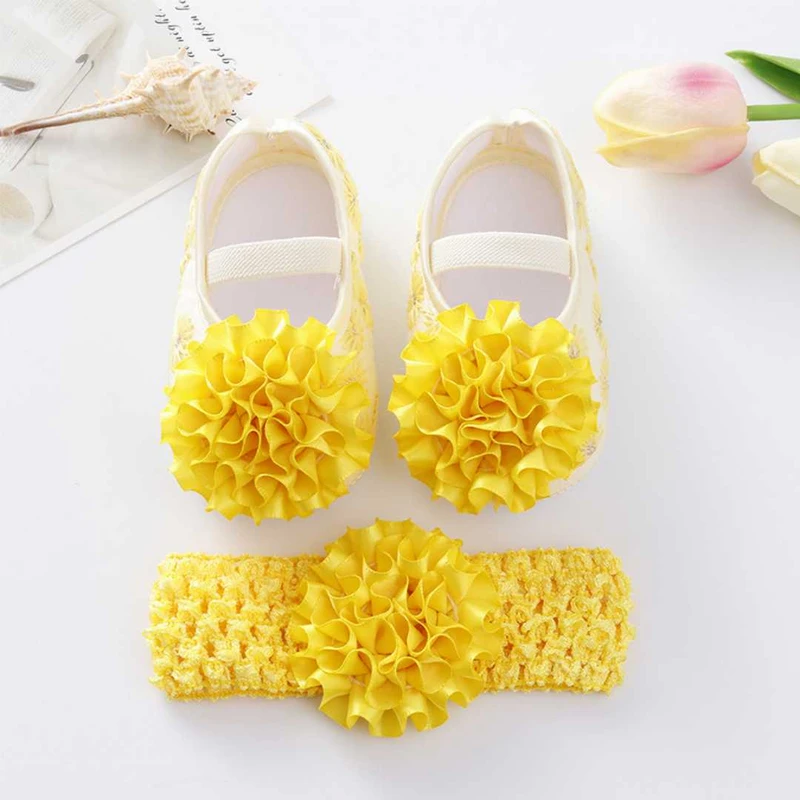 Sun Flower Shoes ০-১২মাস ফ্রি সাইজ