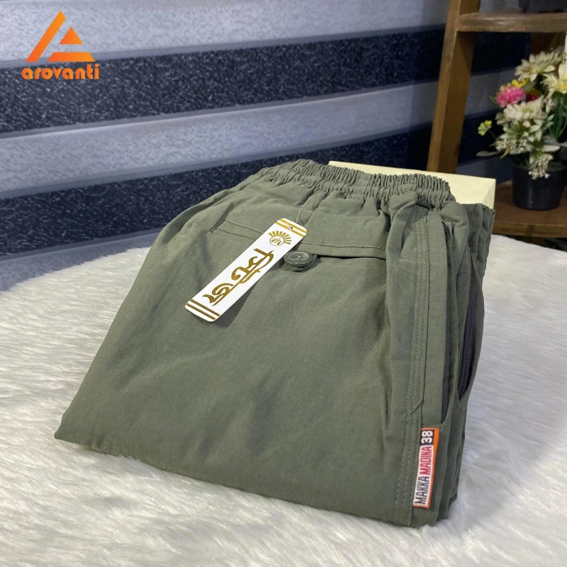 Premium Highsupi Trouser- Olive