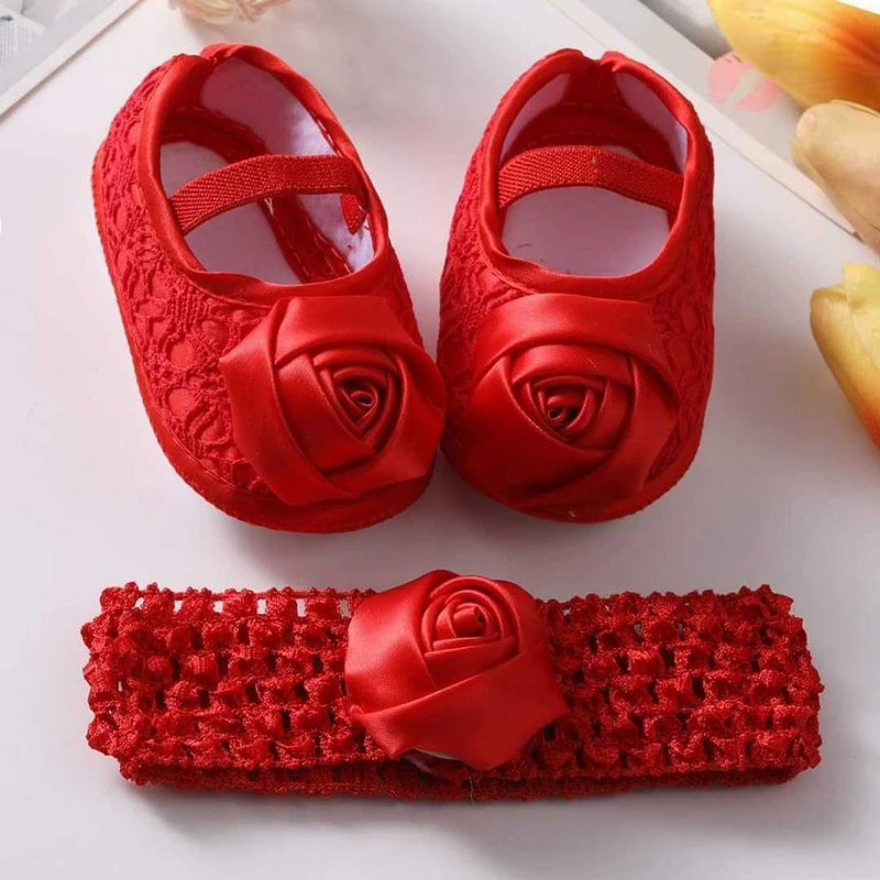 Flower Bud Shoes ০-১২মাস ফ্রি সাইজ
