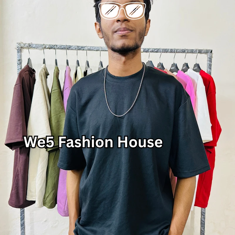 Premium Quality 𝙊𝙫𝙚𝙧𝙨𝙞𝙯𝙚𝙙 𝘿𝙧𝙤𝙥 𝙎𝙝𝙤𝙪𝙡𝙙𝙚𝙧 𝙏-𝙎𝙝𝙞𝙧𝙩