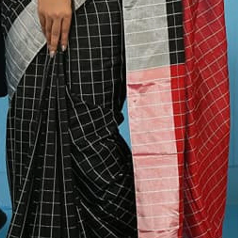 Hand Print Couple Set Saree and Panjabi-Package💙