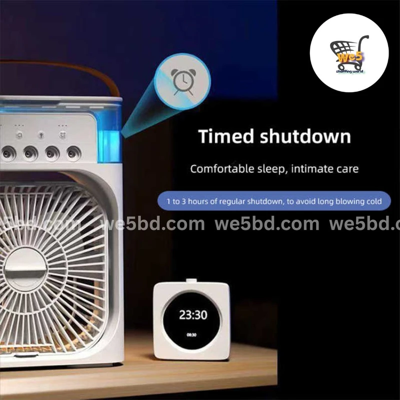 5-Hole Summer Indoor Cool Mini Fan - Thumbnail 4