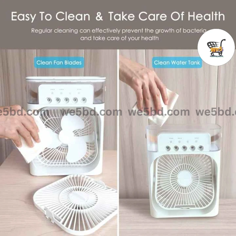 5-Hole Summer Indoor Cool Mini Fan - Thumbnail 7