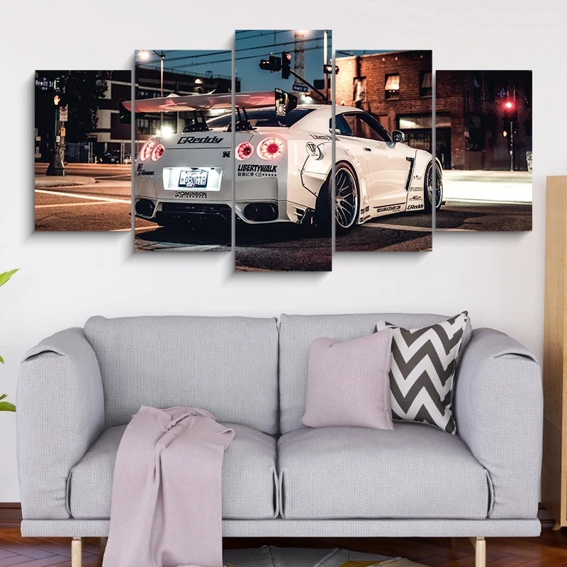 5 Part Car Canvas