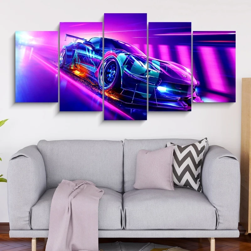 5 Part Car Canvas
