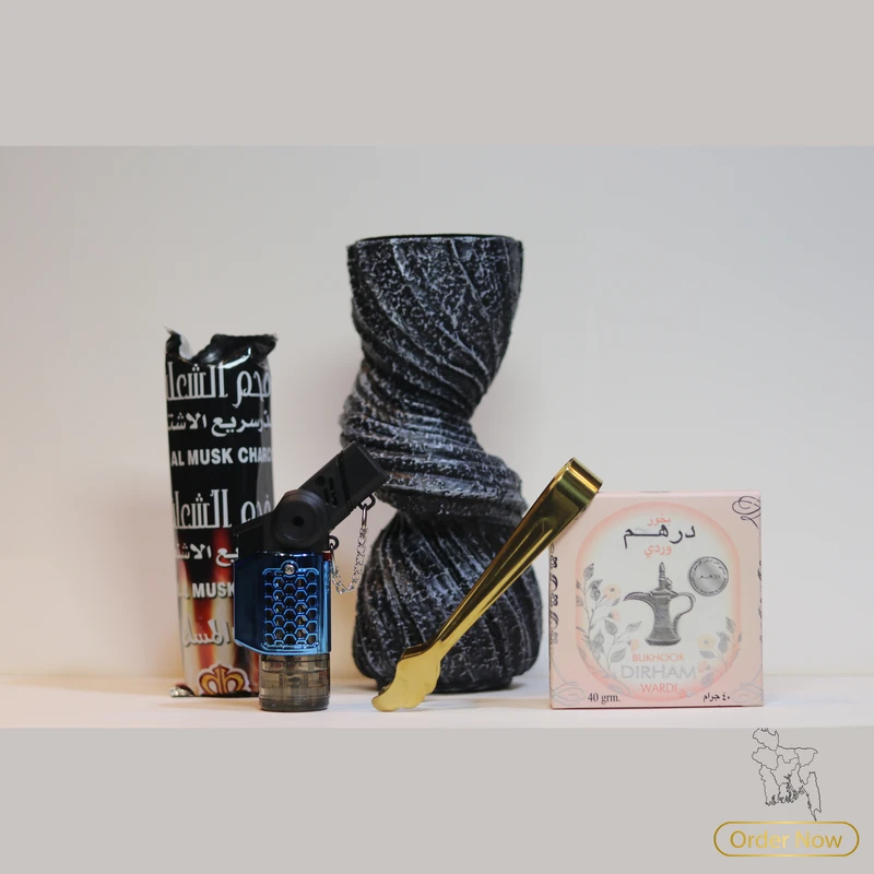 Twist Aroma Burner Black Pkg 1