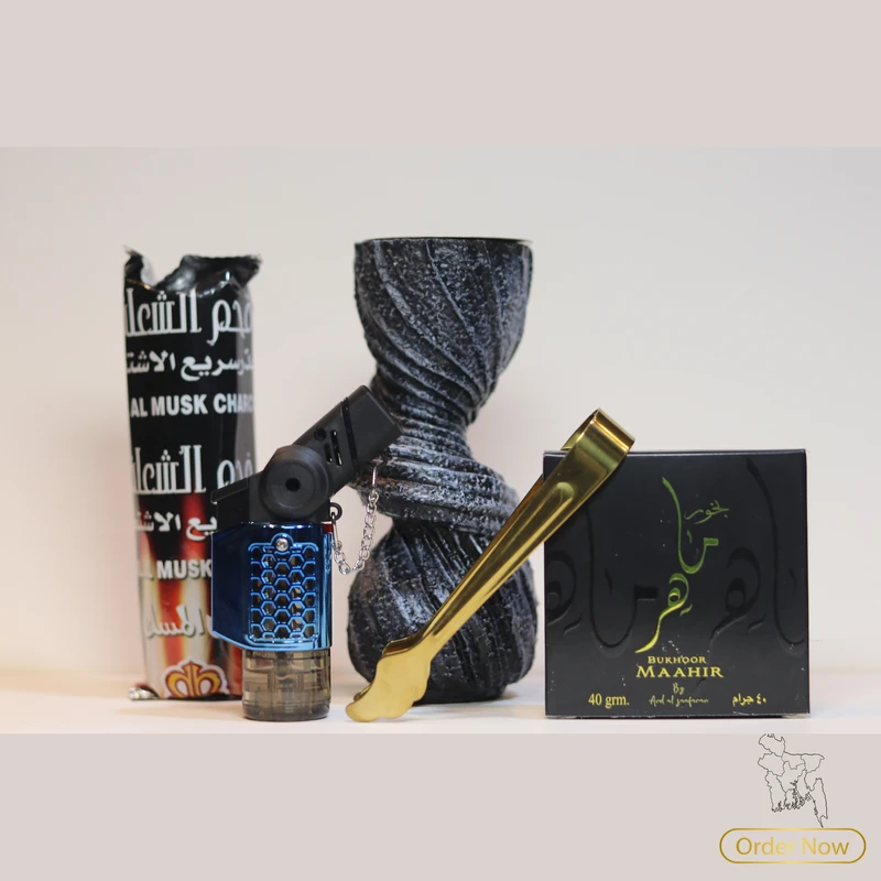 Twist Aroma Burner Black Pkg 1