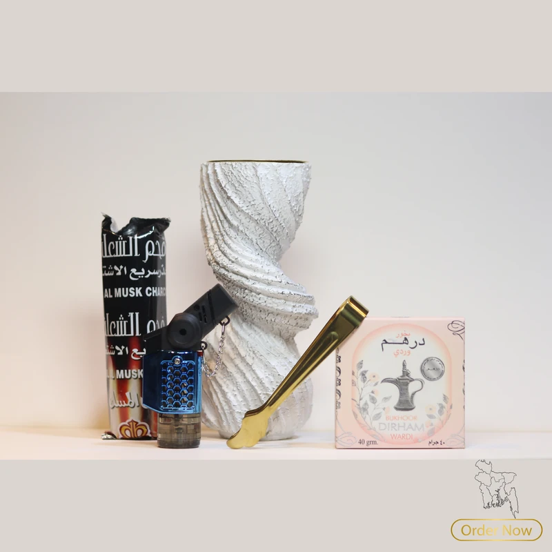 Twist Aroma Burner White Pkg 2