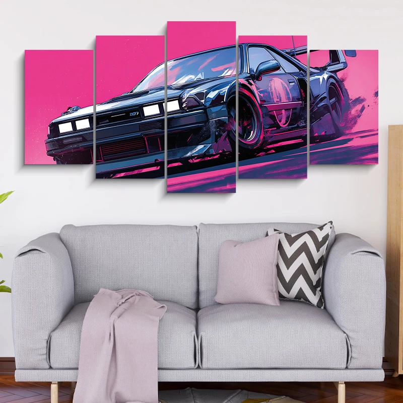 5 Part CAR Canvas