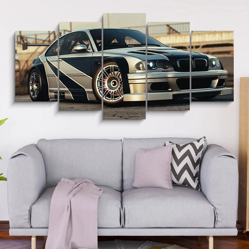 5 Part CAR Canvas
