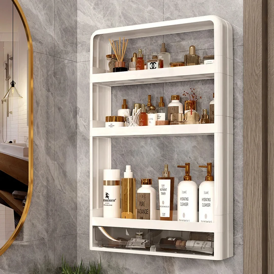 Big Size Multifunctional Kitchen Countertop Bottle Storage Rack Bathroom Toiletries Storage shelf Cosmetics Organizer
