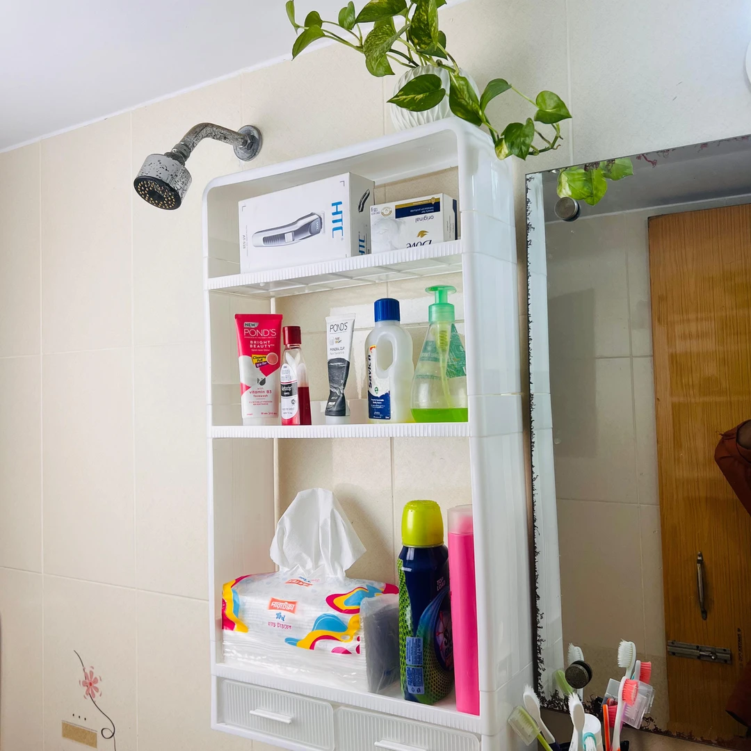 Big Size Multifunctional Kitchen Countertop Bottle Storage Rack Bathroom Toiletries Storage shelf Cosmetics Organizer - Image 3