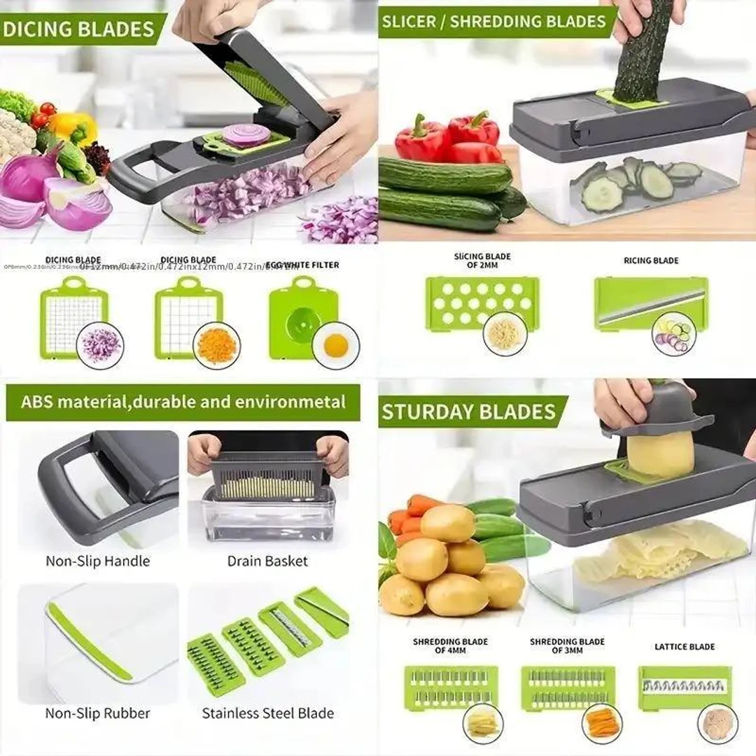 Multifunctional Vegetable Chopper - Image 3