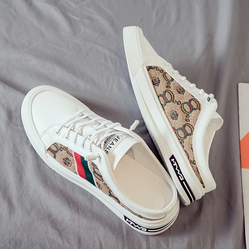 New Summer Breathable Fashion Men’s Half Shoe