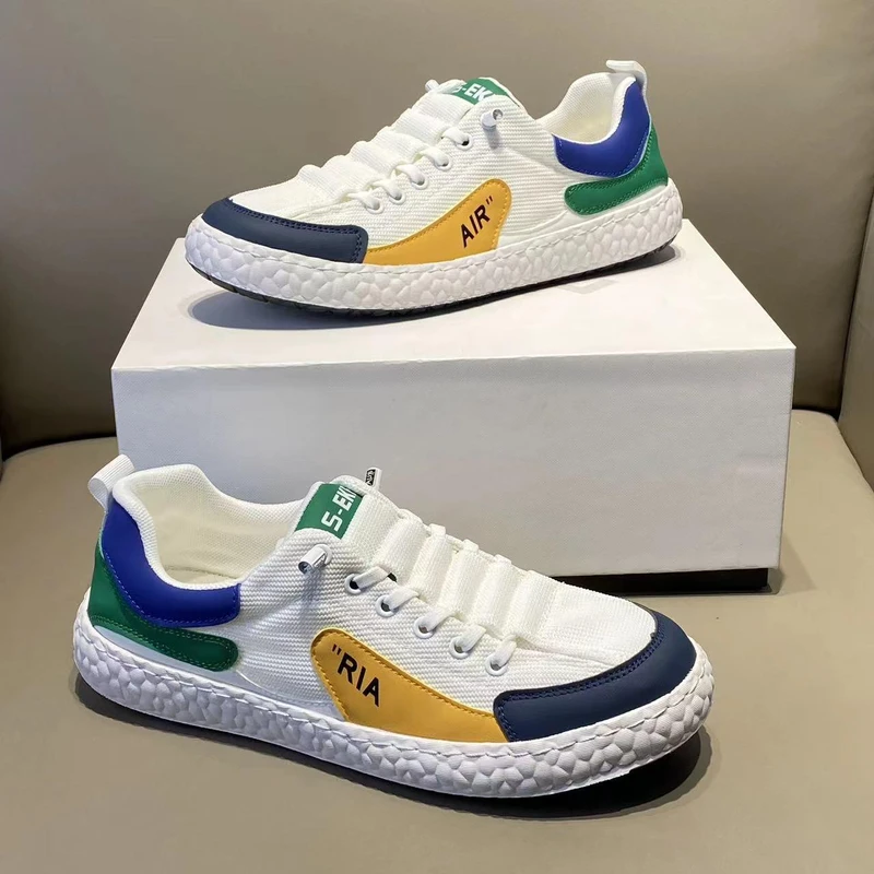 2024 Men's new comfortable breathable casual shoes mesh soft sole - Thumbnail 3