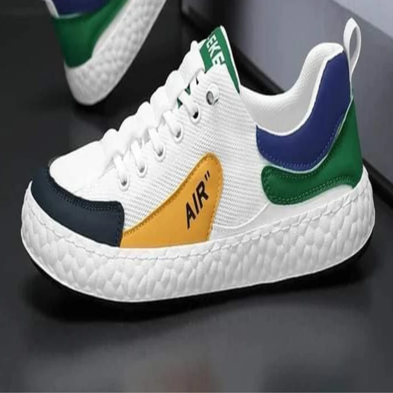 2024 Men's new comfortable breathable casual shoes mesh soft sole - Thumbnail 4