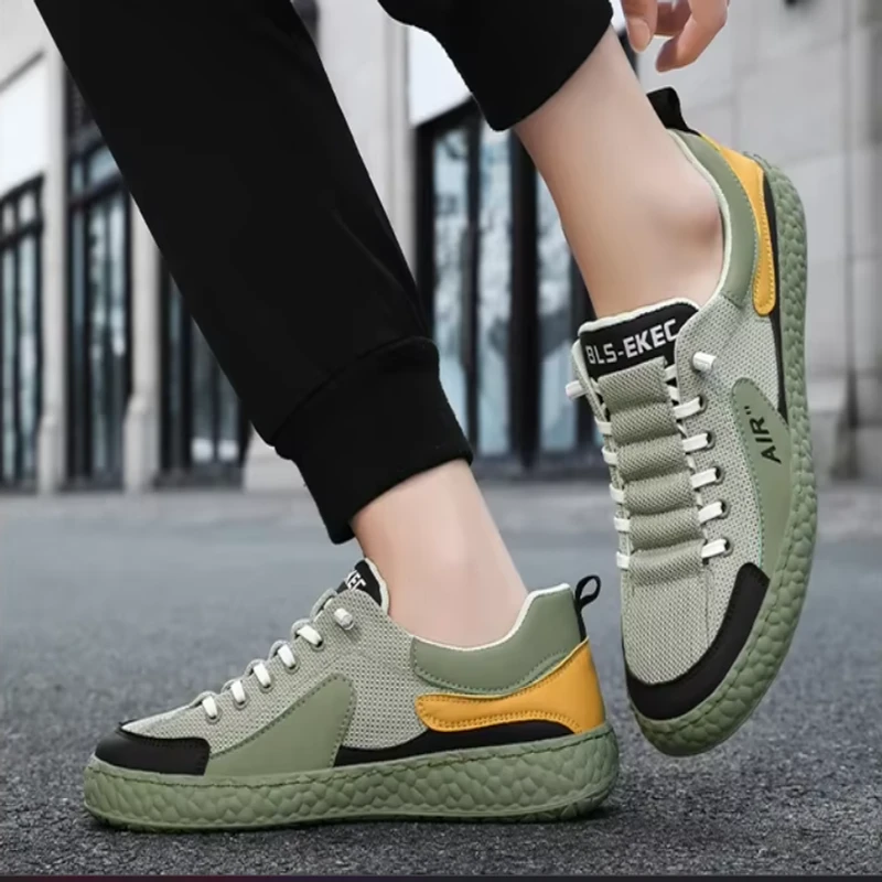 2024 Men's new comfortable breathable casual shoes mesh soft sole