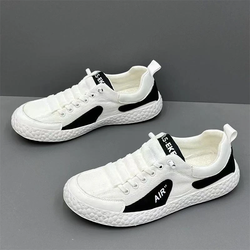 2024 Men's new comfortable breathable casual shoes mesh soft sole - Thumbnail 5